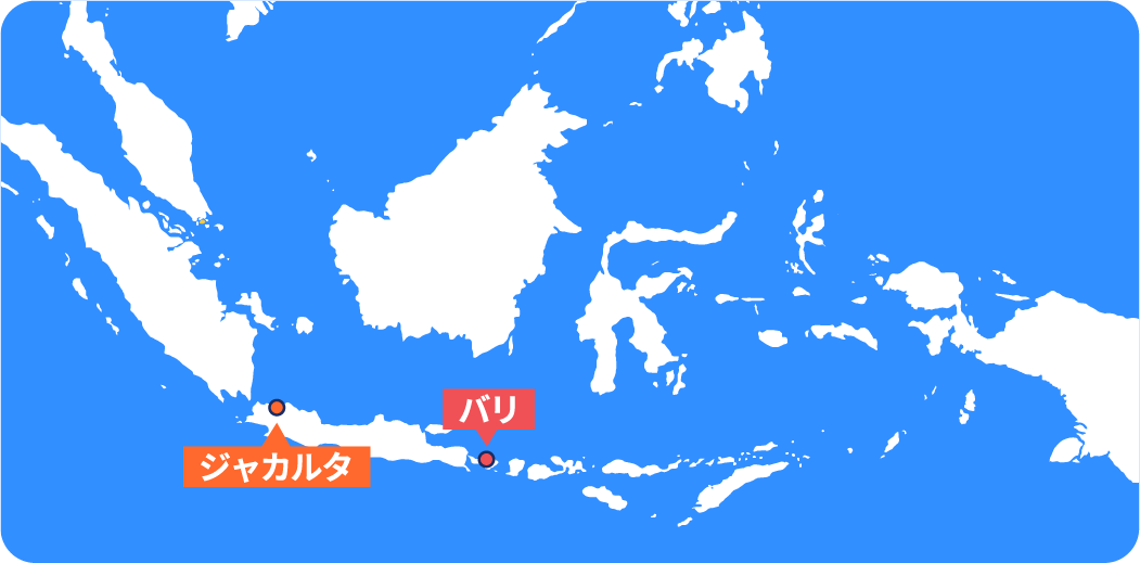 インドネシア地図