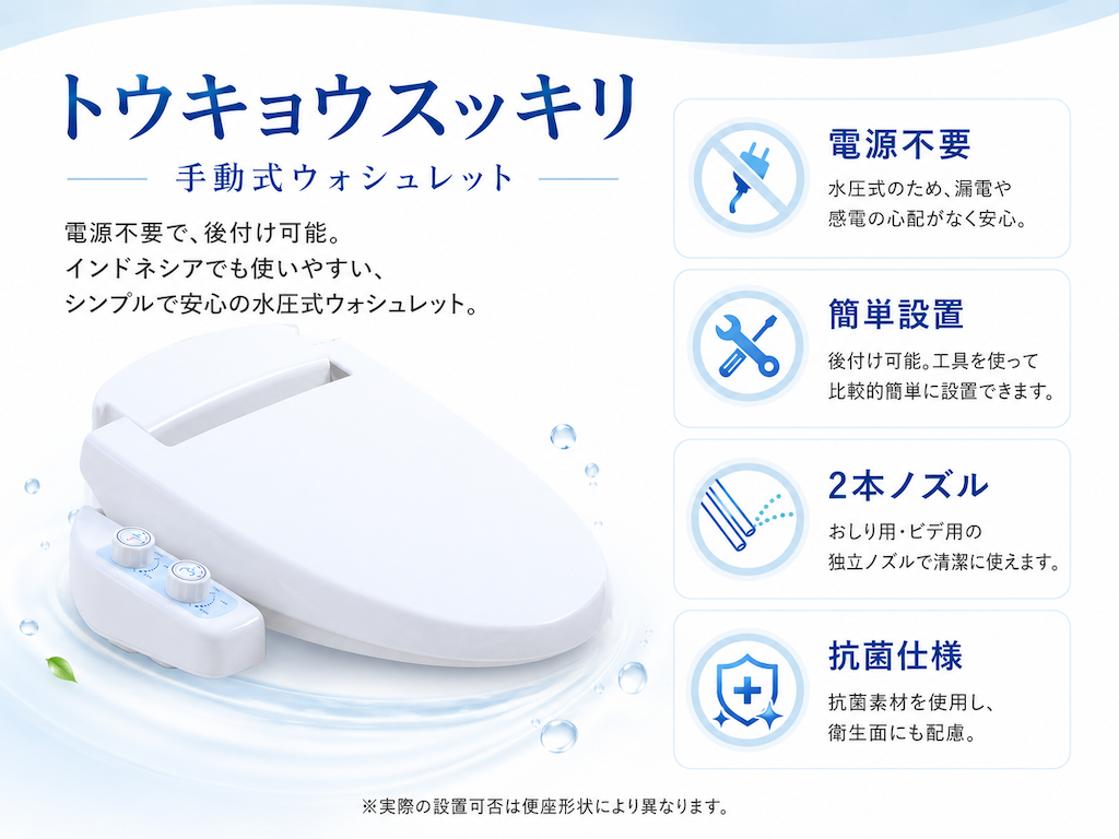 TOKYO SUKKIRI 特徴