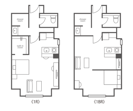 スタンダード 40sqm 間取り図