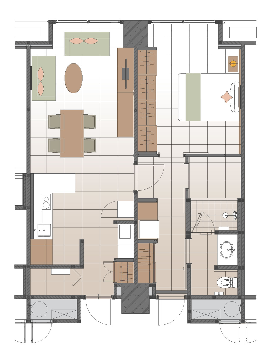 AXIA Grand Comfort 66sqm Floor Plan