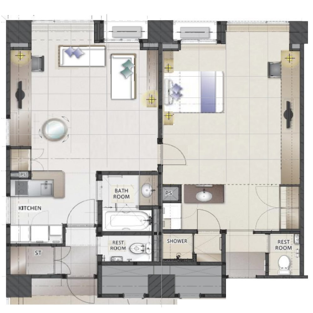 AXIA Grand Premier 81sqm Floor Plan