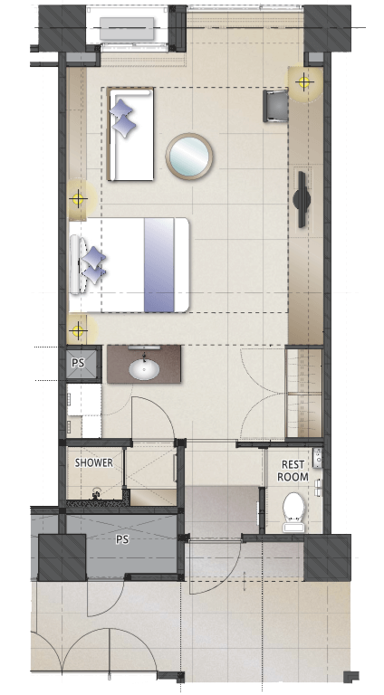 AXIA Superior C 39sqm Floor Plan