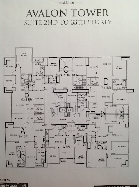 Tower Avalon Floor Plan