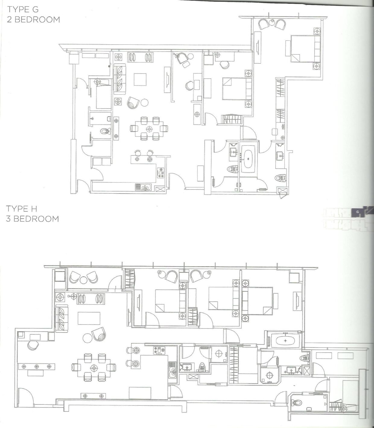 My Home Ciputra World 1 Type G H Floor Plan