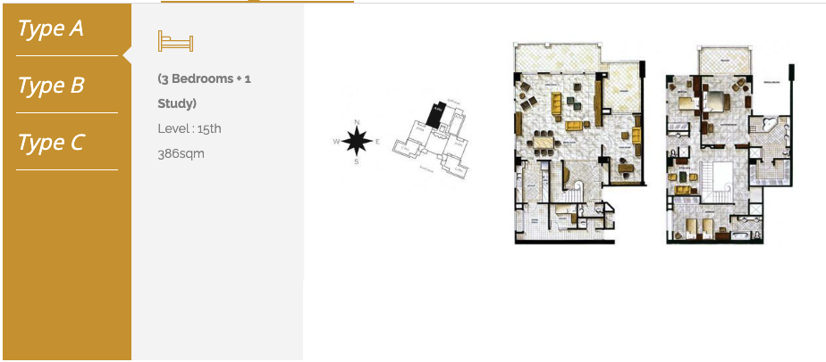 Tower 1 Jasmine Floor Plan 5