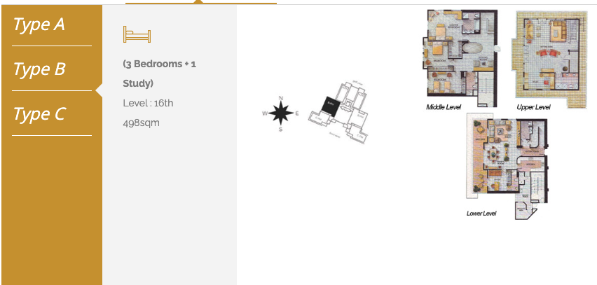 Tower 1 Jasmine Floor Plan 6