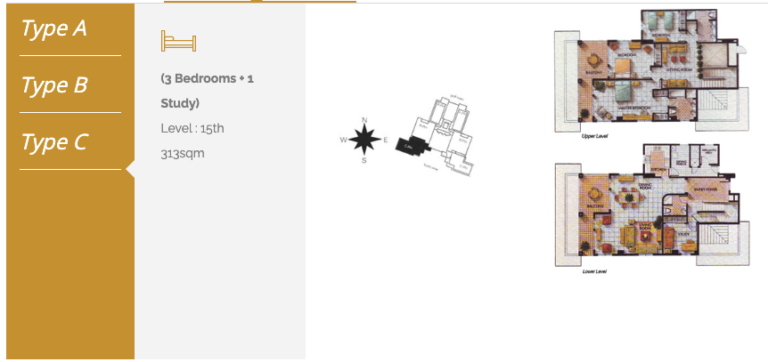 Tower 1 Jasmine Floor Plan 7