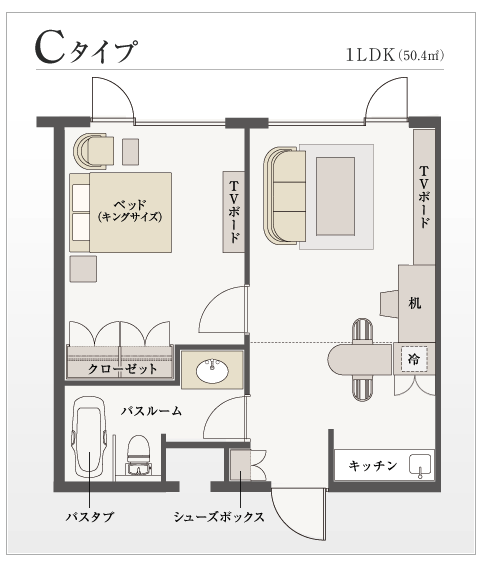 Type C 間取り図