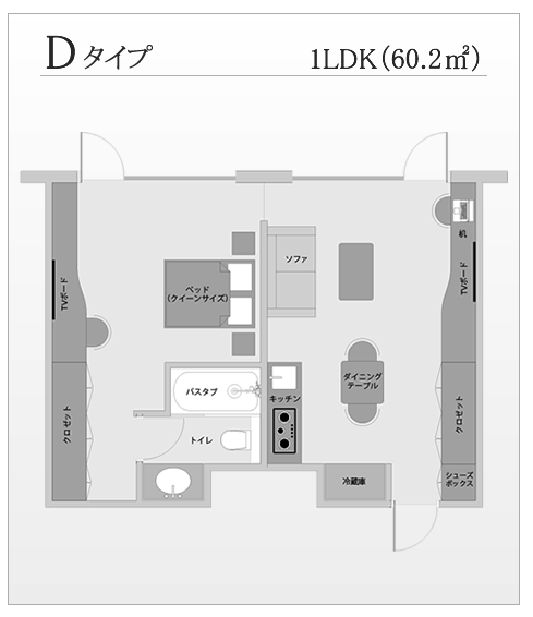 Type D 間取り図