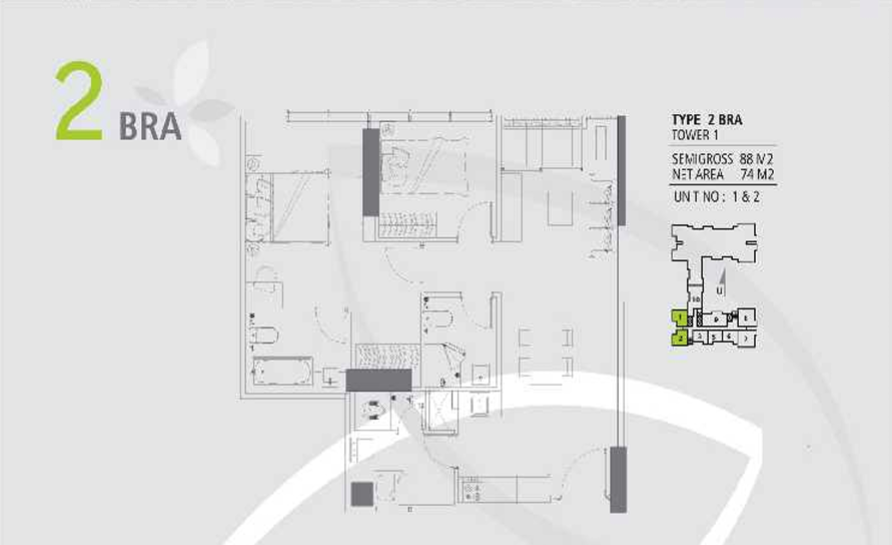 Tower Angelo Bella Floor Plan 1