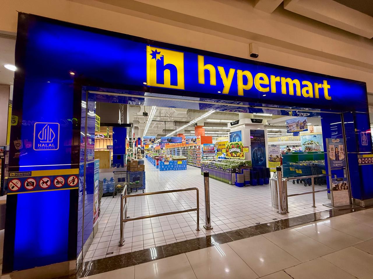 Lippo Mall Kemang 地下スーパーマーケット